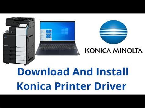 How to Install Konica Minolta bizhub 4700P Drivers